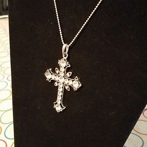 Premier Designs Jewelry - Crystal cross necklace Premier Designs Jewelry - Crystal cross necklace